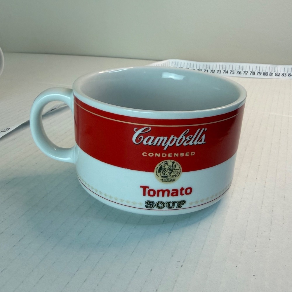 1994 Campbells Soup Mug Cup Bowl Vintage Condensed‎ Tomato Soup Crock